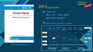 ASME B313 2020 Process Piping  EP8 ENG [upl. by Foley]