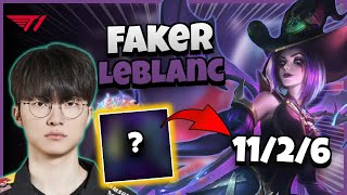 T1 Faker LeBlanc vs Vex  1416 [upl. by Sclater]