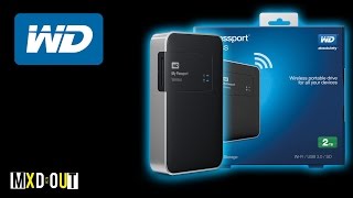 WD Western Digital My Passport Wireless 2TB Review amp Setup [upl. by Kamin289]