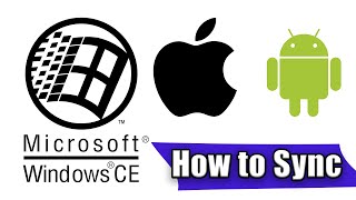 How to sync a vintage Windows CE Pocket or Handheld PC to iOS or Android using Nextcloud [upl. by Accebber]