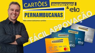 💳CARTÃO PERNAMBUCANAS ELO MAISGRAFITE MASTERCARD INTERNACIONAL GOLD FÁCIL APROVAÇÃO🔝 [upl. by Richia]