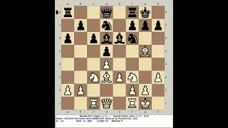 Macias Pino Diego vs Garrido Outon Alex  Spain Team Chess Div Honor 2024 Melilla [upl. by Alyekahs]