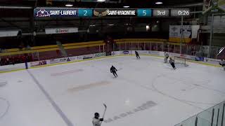 RSEQ Hockey masculin 🏒 SaintLaurent  SaintHyacinthe 11172024 [upl. by Julian]