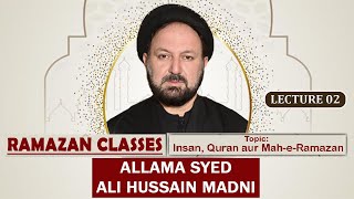 🔴 LIVE Ramazan Classes I Maulana Syed Ali Hussain Madeni I Ahlebait TV I 3rd Ramazan 2024 [upl. by Betthezel65]