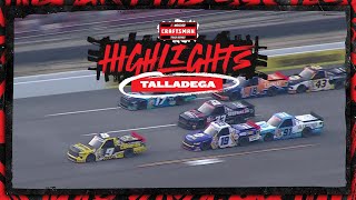 Grant Enfinger punches ticket to Championship 4 with win at Talladega  NASCAR [upl. by Emirak]