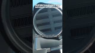 Whats Different  Supercharger Vs Turbo Intercoolers shorts [upl. by Rengia]