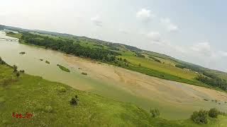 Nebraska Camp Ground and the Niobrara River fpv drone flight [upl. by Cecile]