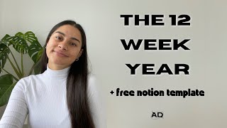 The 12 Week Year  Free Notion Template [upl. by Homerus187]