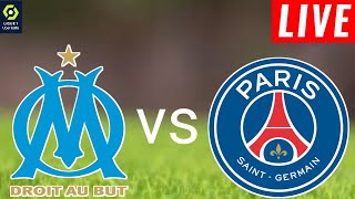 Marseille vs Psg Live Score l France Ligue 1 202425 l Full Match Streaming [upl. by Leacim]