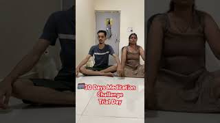 Meditation 30 Days Challenge meditation spritual new beginner explore experience shorts [upl. by Leff]