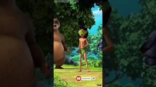 Mowgli ko sherkhan se huaa dar mowgli mogli cartoon youtubeshorts shorts viralvideo kids [upl. by Gass]