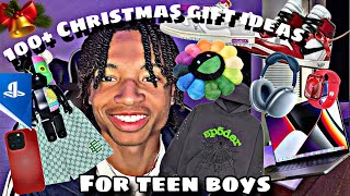 100 Christmas Gift ideas for TEEN BOYS 2023  teen gift guide [upl. by Esikram]