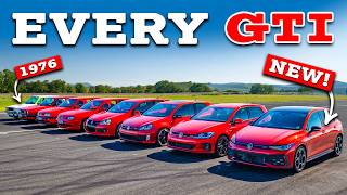 VW Golf GTI Generations DRAG RACE [upl. by Ettenav]