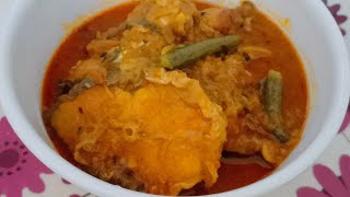 Singhara Fish Curry Bengali recipe [upl. by Neirual]