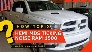 How To Repair Hemi MDS Ticking Noise While Coasting [upl. by Antony]