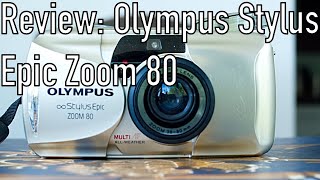 Review Olympus Stylus Epic Zoom 80 [upl. by Ahsenid]