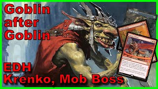 Krenko Mob Boss EDH Deck Tech  Magic the Gathering [upl. by Ynaffyt]