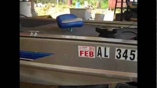 Bass tracker tournament tx 17 bass boat [upl. by Lennie787]