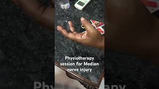 Median nerve injury exercises [upl. by Hgielhsa]