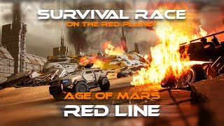 Age of Mars  The Game Redline  Gameplay  Survival Race on the Red Planet [upl. by Ronnoc]