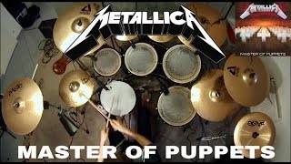 Metallica  MASTER OF PUPPETS Drum Cover [upl. by Notgnihsaw]