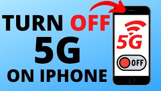 iOS 17 How to Turn Off 5G on iPhone [upl. by Jenkel803]