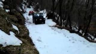 Fiat campagnola e Proto suzuki sulla neve [upl. by Sihonn528]