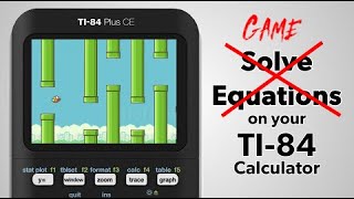 How To Install Games on a TI84PlusCE [upl. by Portwine]