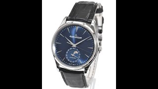 JaegerLeCoultre Master Ultra Thin Moon 39 FM16758 [upl. by Atronna]