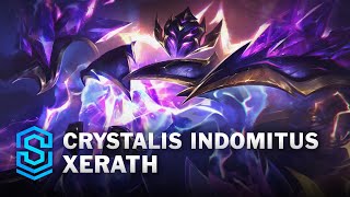 Crystalis Indomitus Xerath Skin Spotlight  League of Legends [upl. by Di]