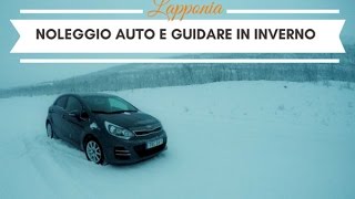 Guidare in Lapponia in inverno [upl. by Marina]