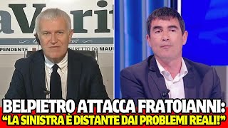 🔴BELPIETRO ATTACCA FRATOIANNI LA SINISTRA È DISTANTE DAI PROBLEMI REALIquot [upl. by Notgnirra996]