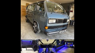 VW Transporter T3 HighEnd Audio System Custom Interior EXPLAINED  Zapco Steg Pioneer [upl. by Aisatsana]