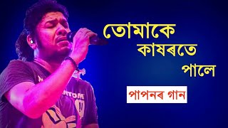 Tumake kakhorote pale  Papon song  Assamese song [upl. by Shellie]