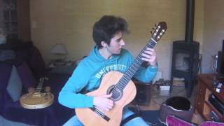 Legnani Caprice 33 classical guitar  Romain Salmon [upl. by Giff]