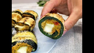 Involtini di zucchine vegetariani [upl. by Niledam]