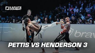 ANTHONY PETTIS vs BENSON HENDERSON 3  Full Fight  Karate Combat 43 [upl. by Anniroc]