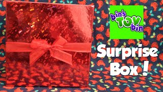 Surprise CHRISTMAS Box from Bins Toy Bin [upl. by Nadbus]