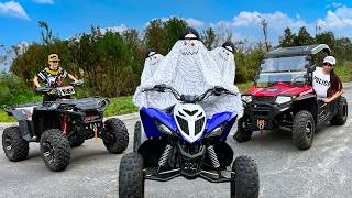 Ghost on a quad bike and other adventures of Den 👻 [upl. by Harim678]