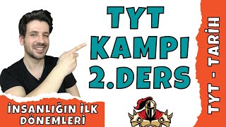 TYT Tarih Kampı  2 Ders  İnsanlığın İlk Dönemleri  2022  YKS [upl. by Loughlin513]