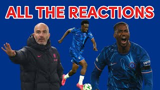 CHELSEA 80 NOAH REACTIONS PRESS HIGHLIGHTS MARESCA TOSIN TYRIQUE GEORGE [upl. by Ilek]