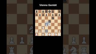 The Vienna Gambit chess checkmate shorts viral popular [upl. by Cha777]