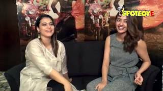 UNCUT Interview of Kajol and Surveen Chawla for PARCHED Movie  SpotboyE [upl. by Ecnedurp]