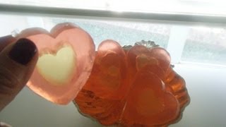 DIY Home Made Transparent GEL Soap How to make soap [upl. by Peisch]