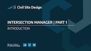 Intersection Manager  Part 1  Introduction [upl. by Consolata]