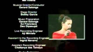 Lea Salonga The Broadway Concert 16 End Credits [upl. by Malcom]