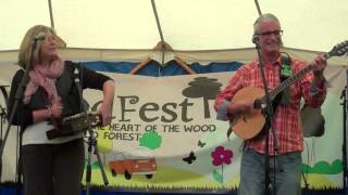 Karen Johnson and Tony Clark at Woodfest 2013 [upl. by Ffej]