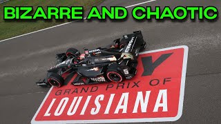 The BIZARRE And CHAOTIC Indy Grand Prix of Louisiana [upl. by Angie]