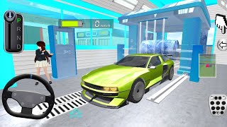 New Hyundai Electric Car For washing  3D Driving Class  Car Game gameplay cargame [upl. by Arytal]