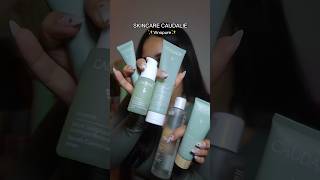 NIGHT SKINCARE AVEC CAUDALIE 💚 publiciteskincarecaudalieroutine [upl. by Valenta]